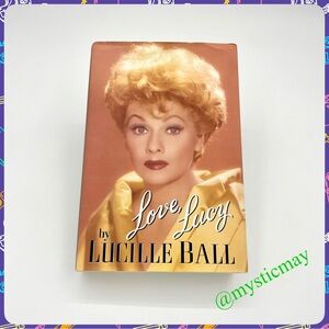 Love Lucy Hardcover Book Autobiography by Lucille Ball